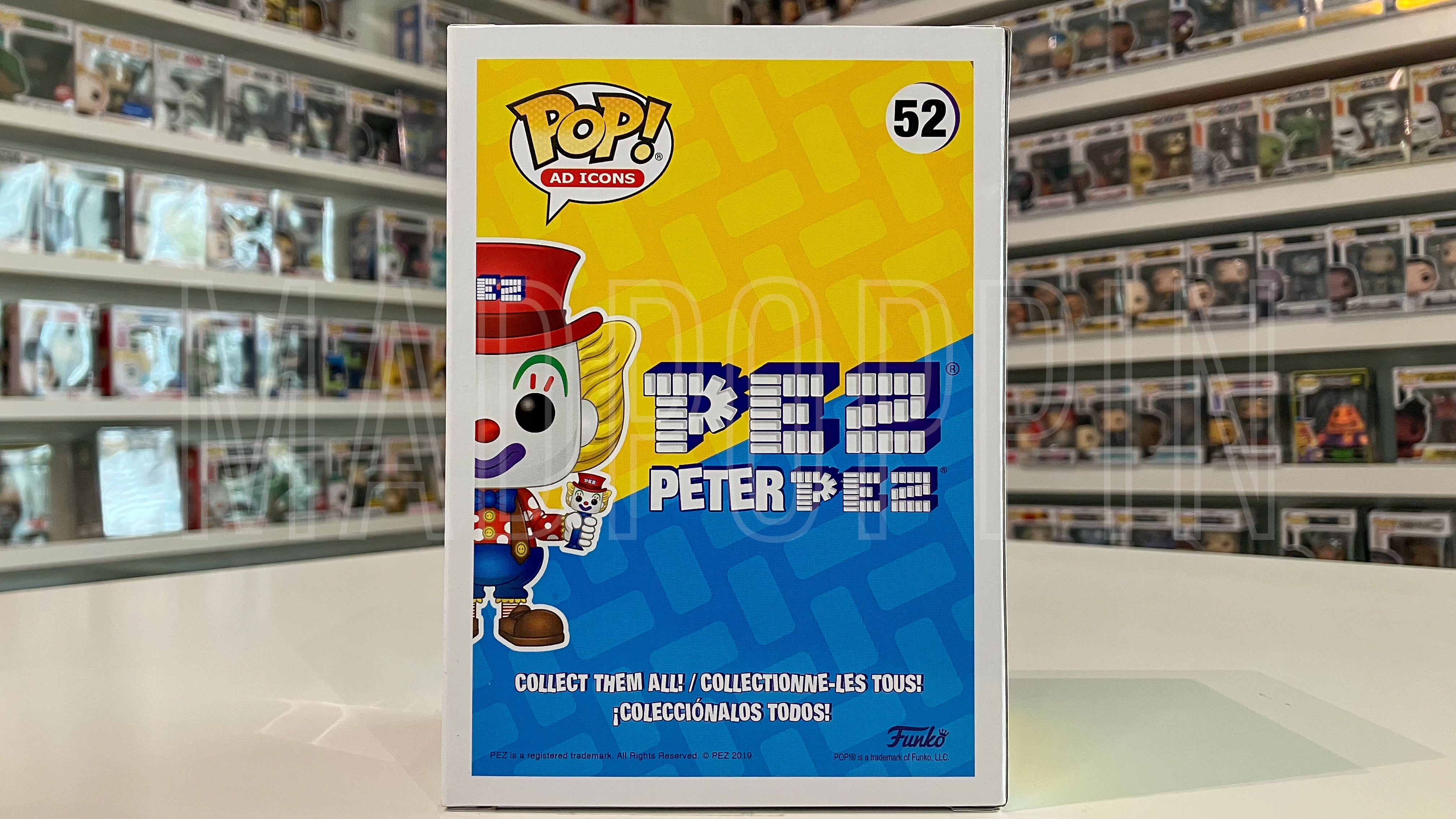 Funko POP! AD Icons Peter Pez Toy Tokyo San Diego 2019 Limited Edition #52