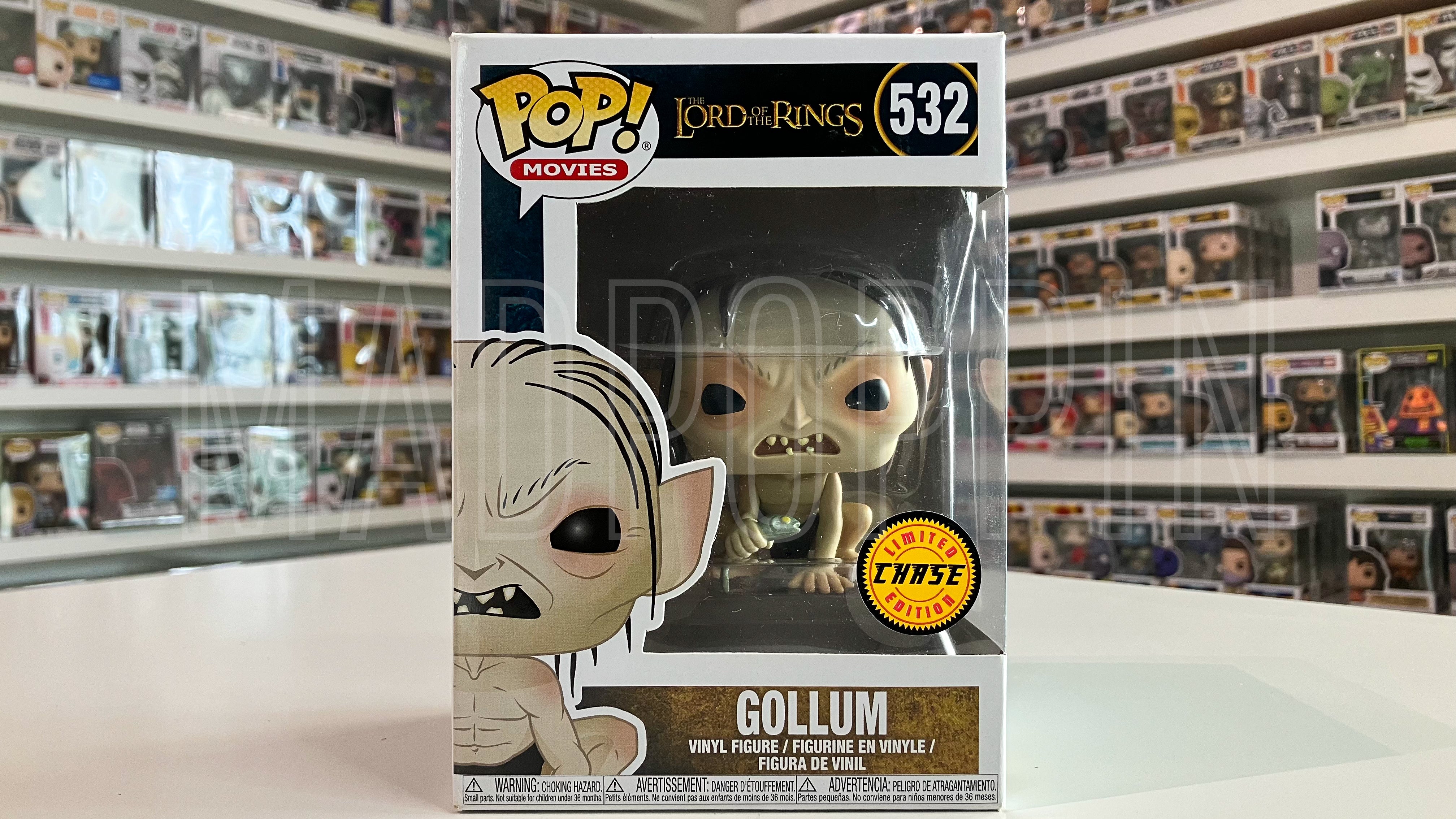 Funko POP! Lord Of The Rings Gollum Crouched Fish Limited Edition Chase #532