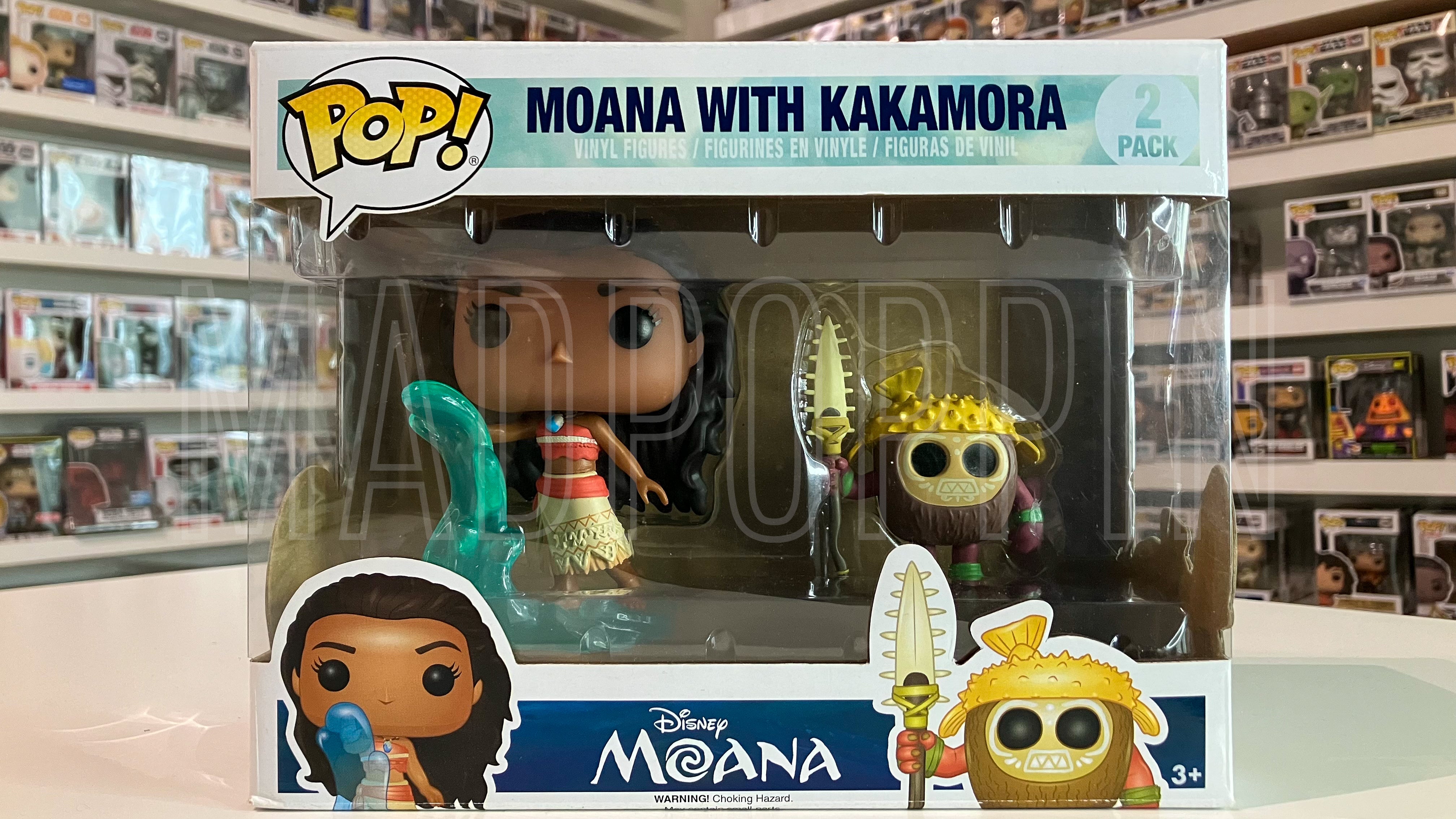 Funko Pop Disney Moana with Kakamora Vaulted 2 Pack