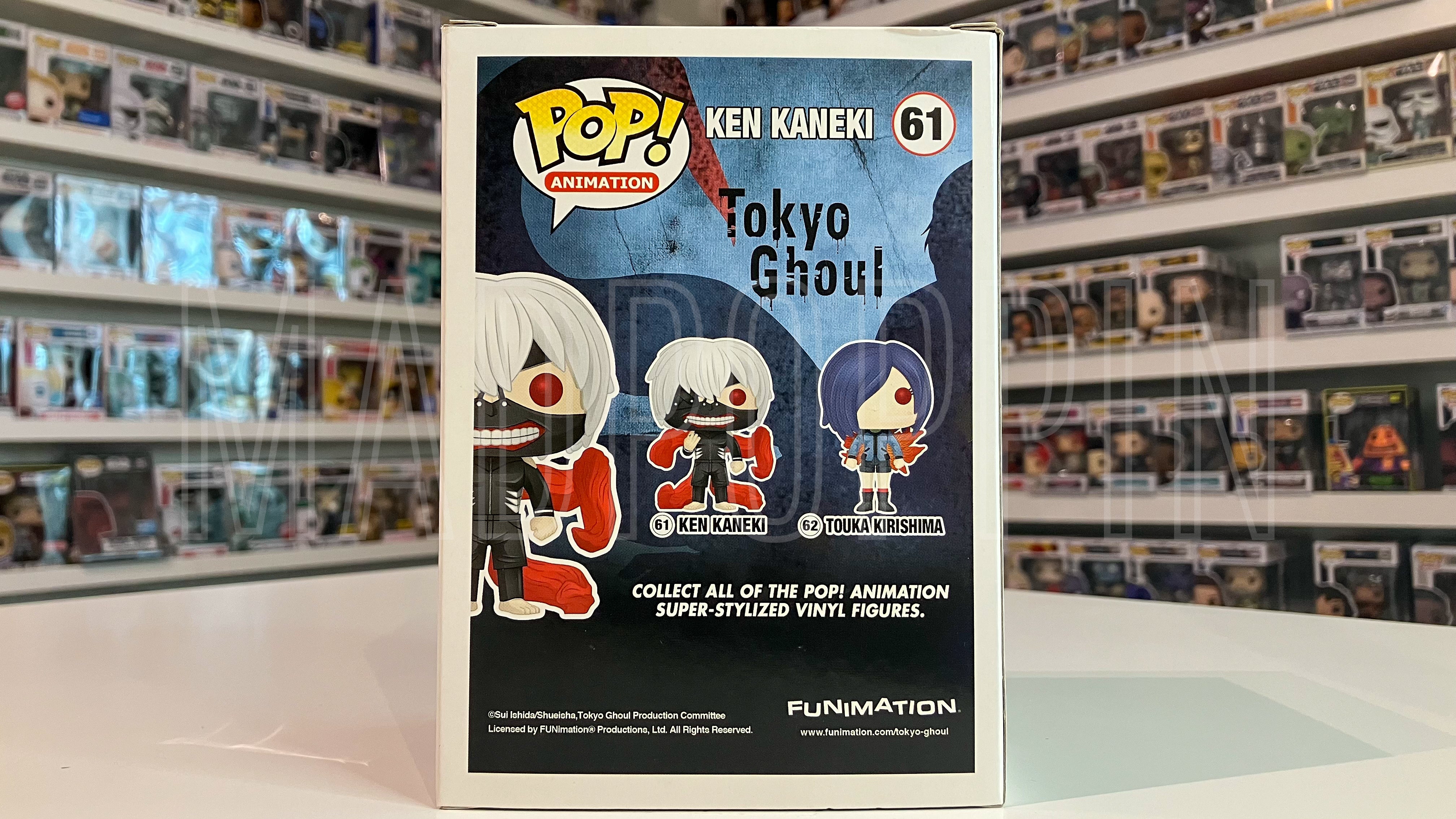 Funko POP! Anime Tokyo Ghoul Ken Kaneki Hot Topic Exclusive Glow In The Dark #61