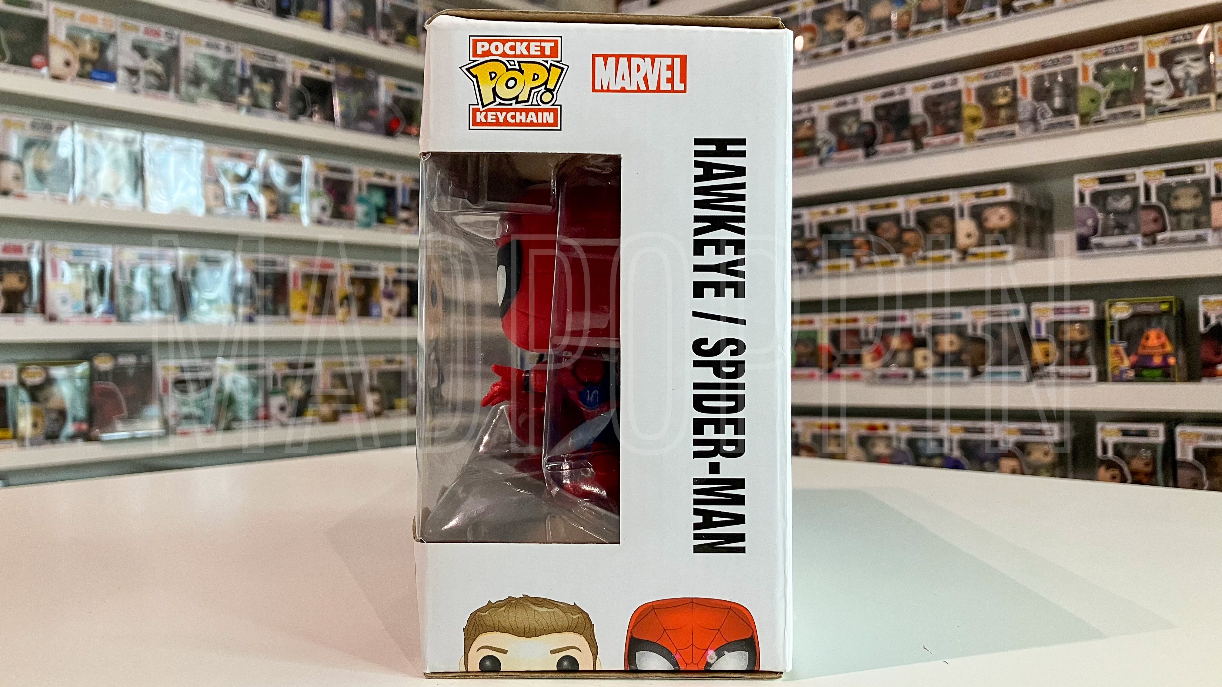 Funko POP! Marvel Civil War Captain America Iron Man Hawkeye Spider-Man 4 Pack