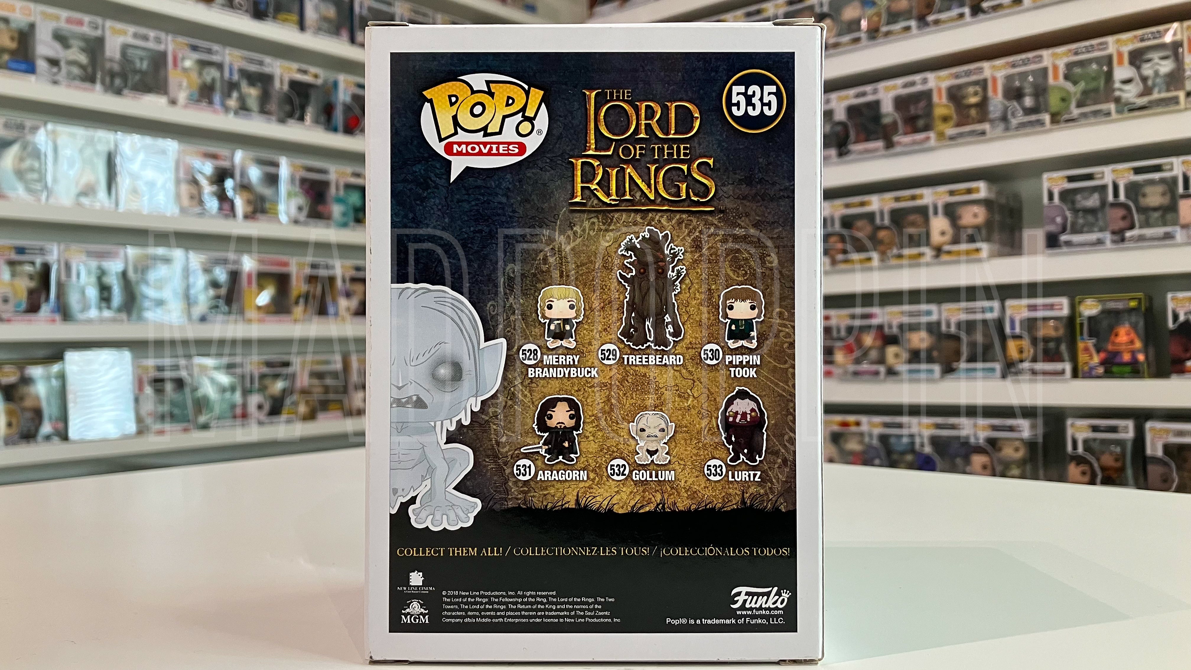 Funko POP! Movie Lord Of The Rings Gollum Crouched Invisible Barnes & Noble #535