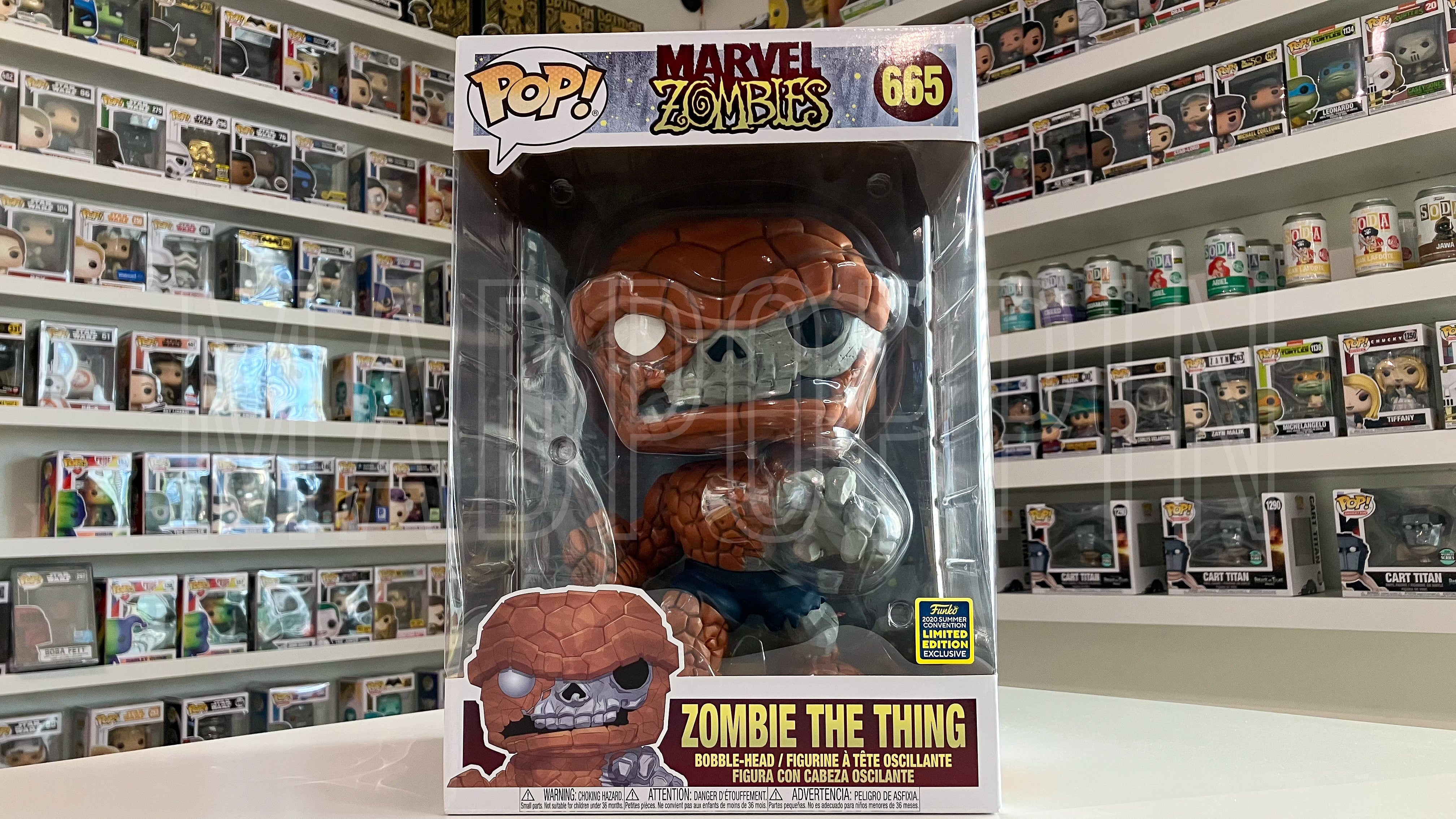 Funko POP! Marvel Zombies Zombie The Thing Summer Convention 2020 SDCC #665