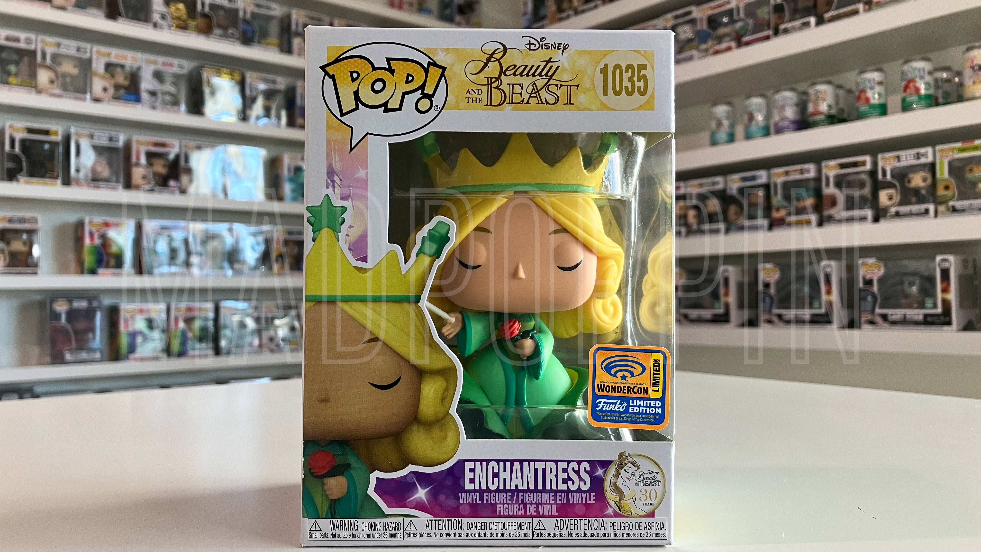 Funko POP Disney Beauty & The Beast 30th Anniversary Enchantress Wondercon #1035