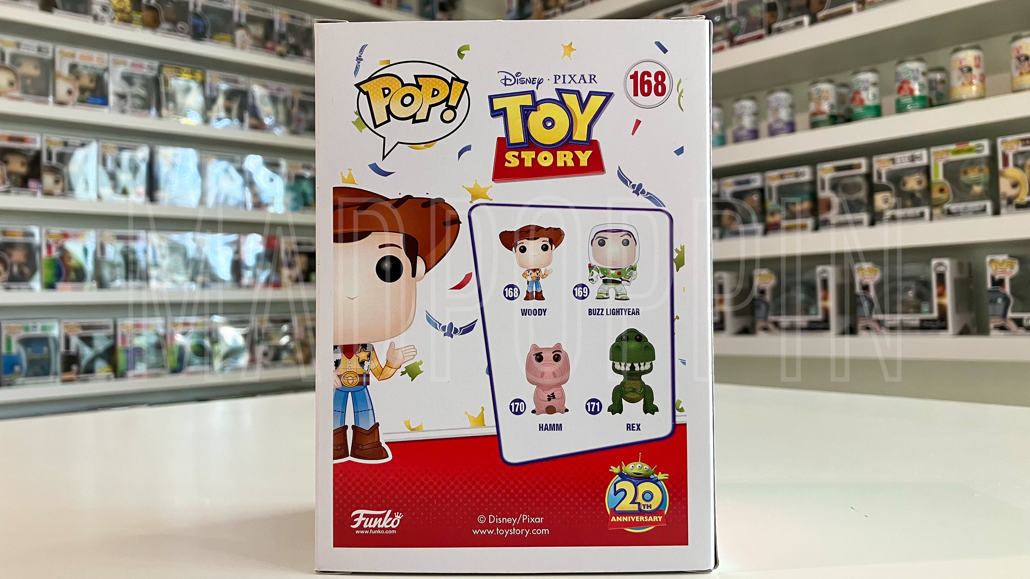 Funko POP! Disney Pixar Toy Story Woody 20th Anniversary #168