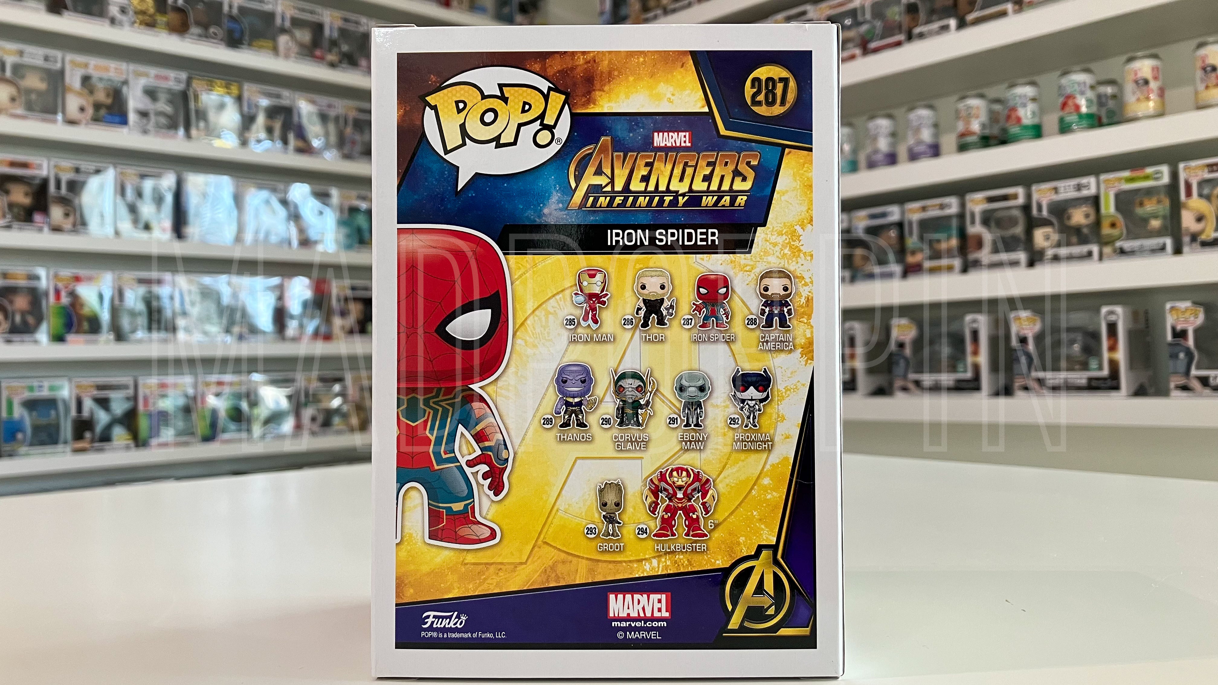 Funko POP! Marvel Avengers Infinity War Iron Spider w/Spider Legs #287