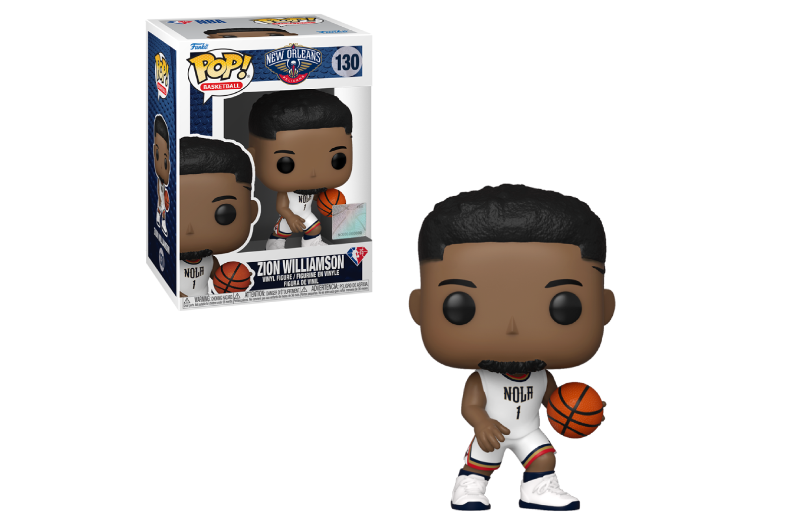 Funko POP! NBA Basketball New Orleans Pelicans Zion Williamson CE'21 #130