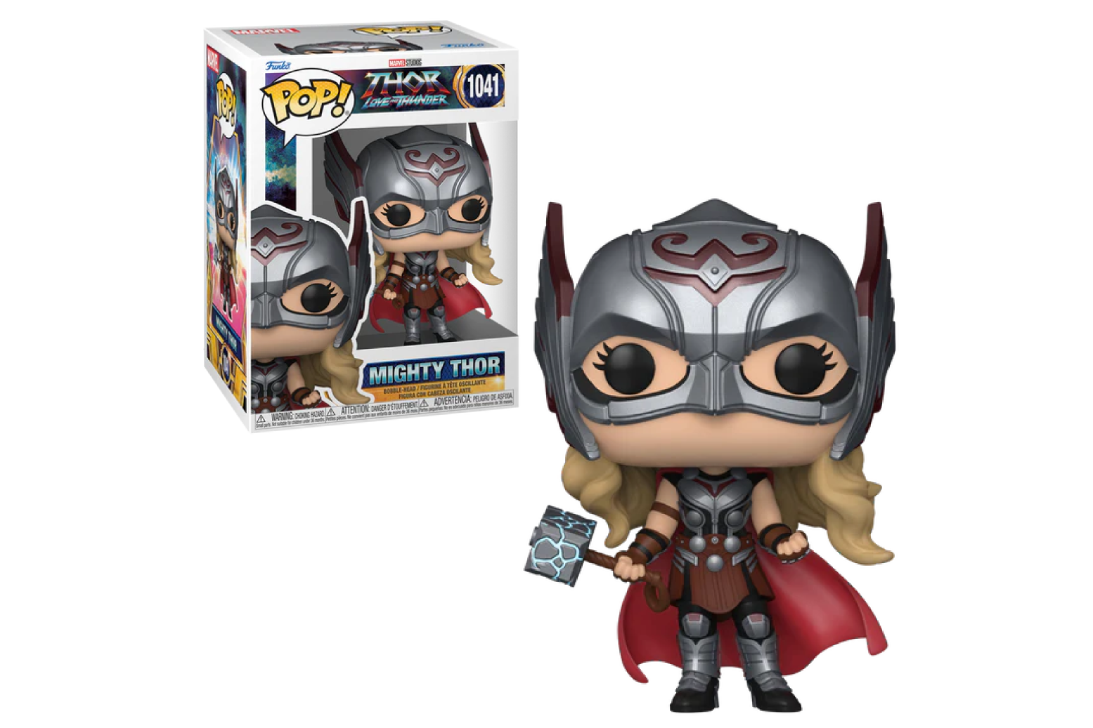 POP! Marvel: Thor: Love and Thunder - Mighty Thor (Helmeted)