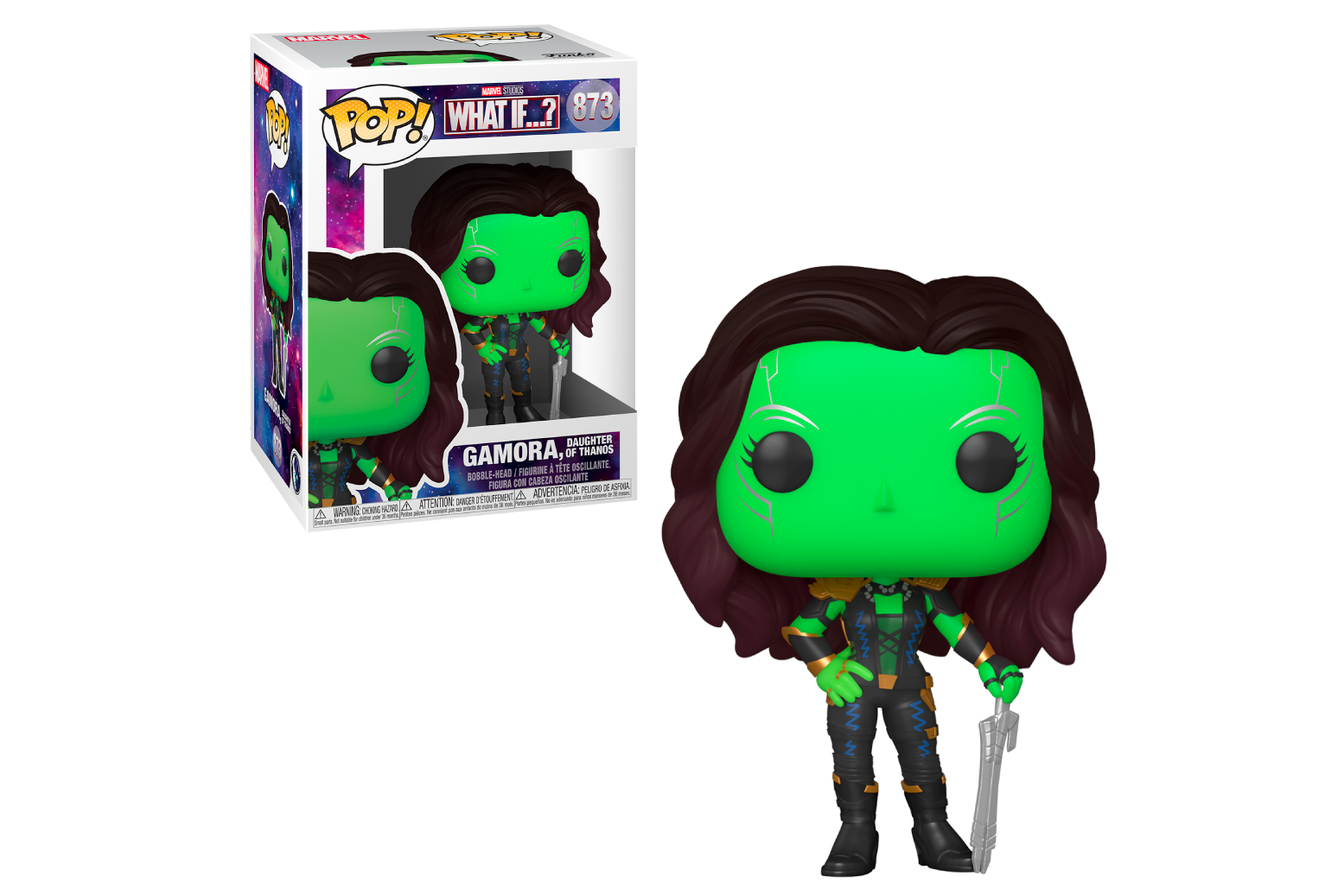 POP! Marvel: Marvel Studios: What If...? - Gamora, Daughter of Thanos