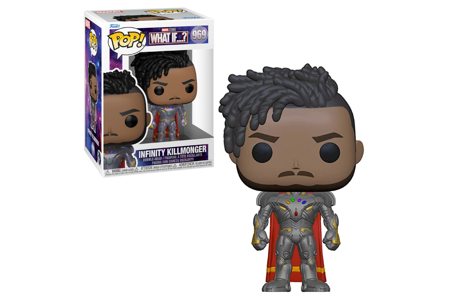 POP! Marvel: Marvel Studios: What If...? - Infinity Killmonger