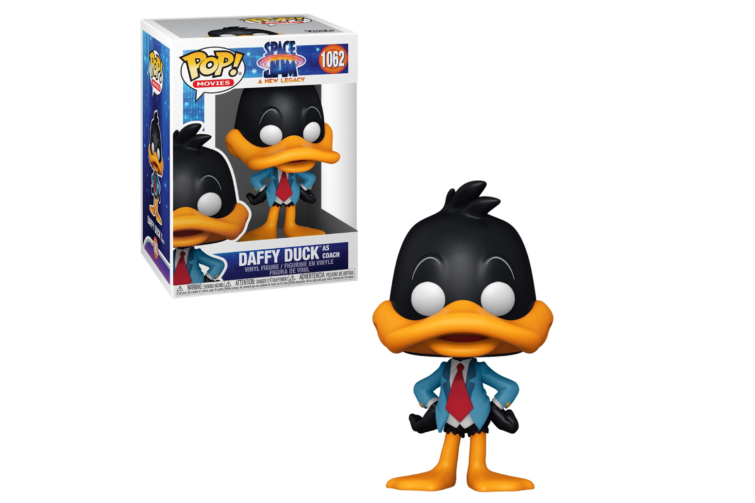 Funko POP! Movies Space Jam A New Legacy Daffy Duck as Coach #1062