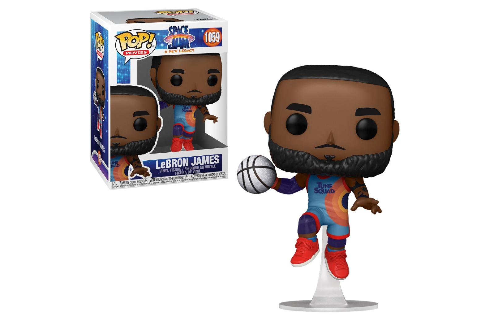POP! Movies: Space Jam: A New Legacy - LeBron James (Leaping)