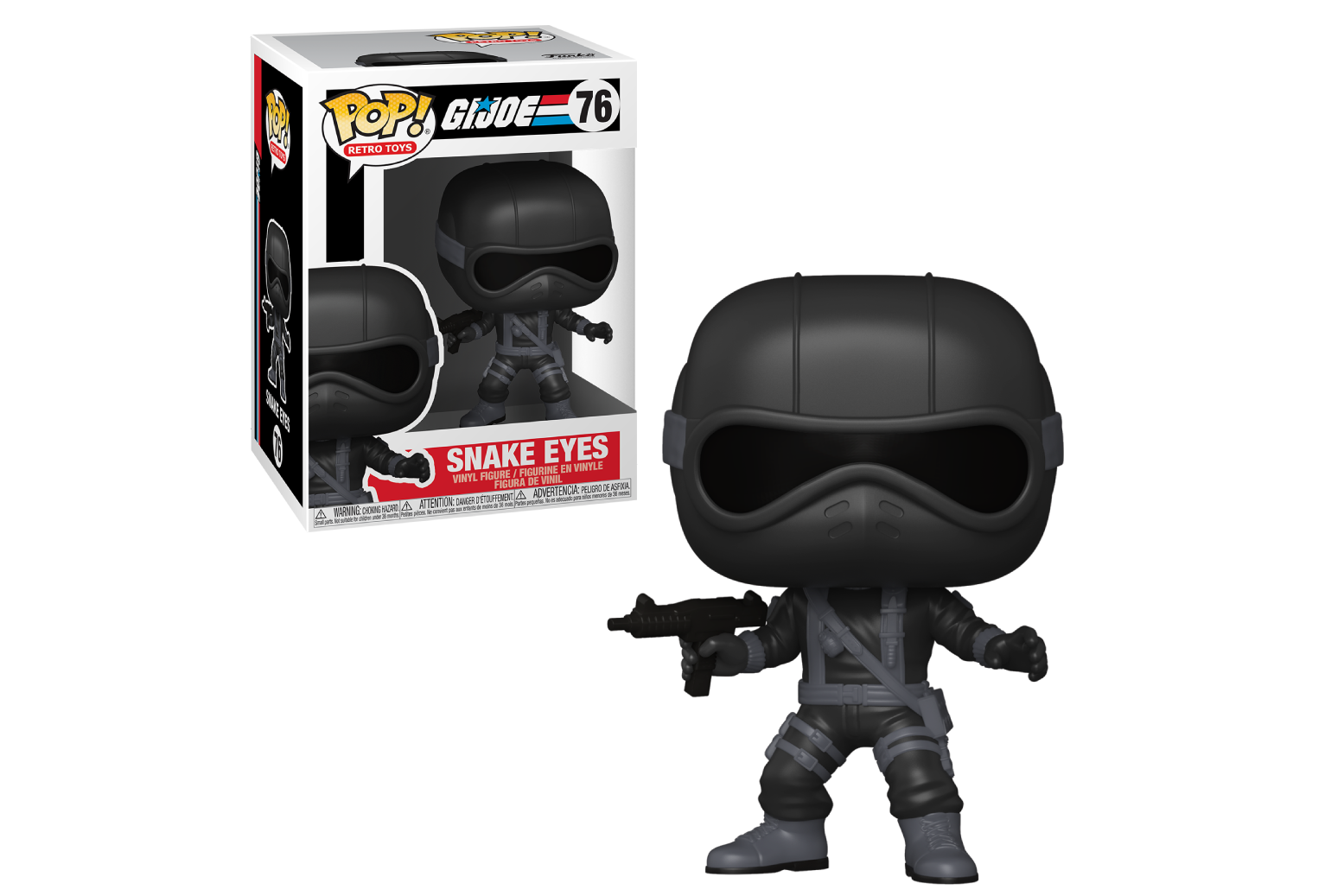Funko Pop Retro Toys G.I. Joe Snake Eyes 76