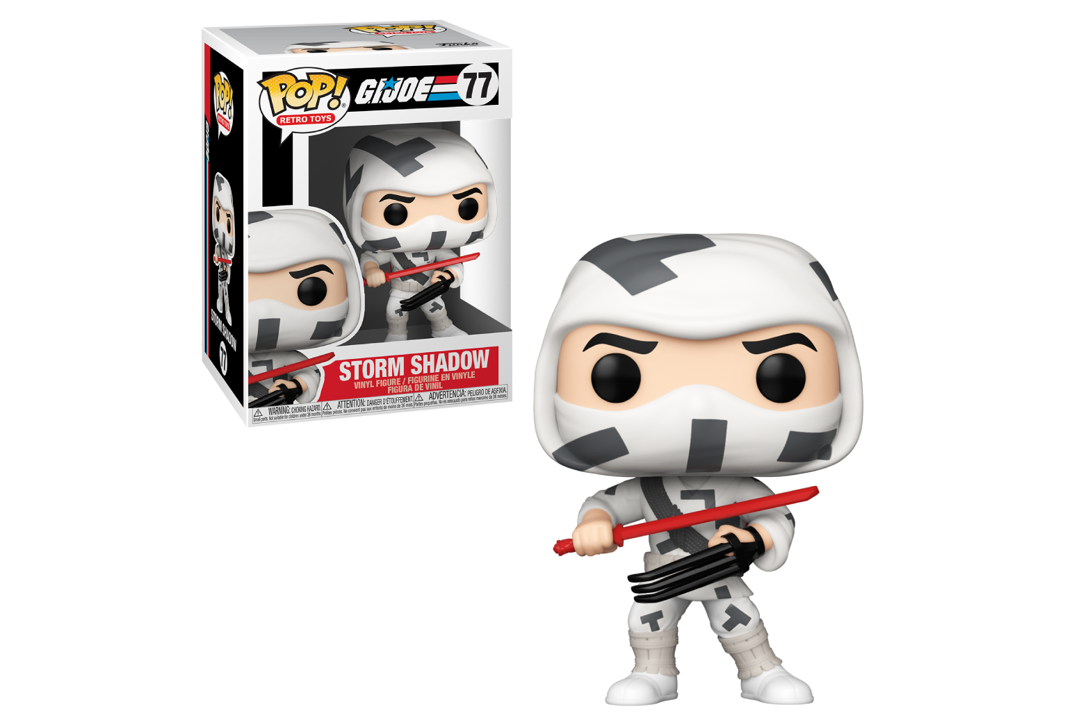 Funko Pop Retro Toys G.I. Joe Storm Shadow 77